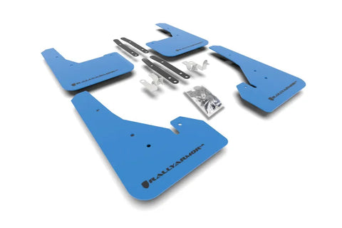 Rally Armor Rally Armor 18-24 Toyota Corolla Hatchback Blue UR Mud Flap Black Logo