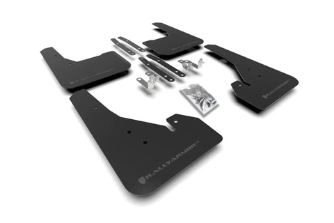 Rally Armor Rally Armor 18-24 Toyota Corolla Hatchback Black UR Mud Flap Grey Logo