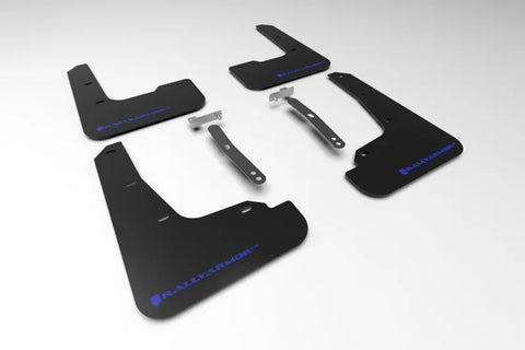 Rally Armor Rally Armor 21-23 Hyundai Elantra Black UR Mud Flap w/Blue Logo