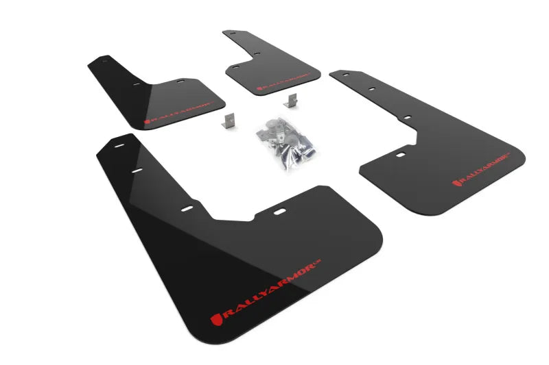 Rally Armor Rally Armor 22-25 Subaru Outback Wilderness Black Mud Flap Red Logo