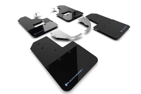 Rally Armor Rally Armor 21-24 Ford Bronco (Steel Bmpr + RB - NO Rptr/Sprt) Blk Mud Flap w/Area Blue Logo