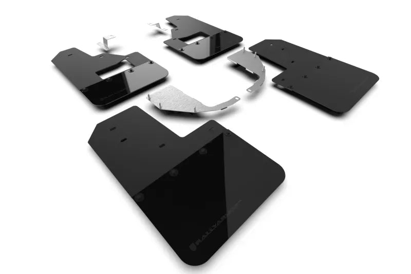 Rally Armor Rally Armor 21-24 Ford Bronco (Steel Bmpr + RB - NO Rptr/Sprt) Blk Mud Flap w/Met. Blk Logo