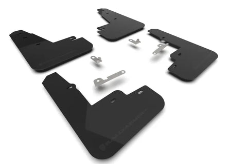 Rally Armor Rally Armor 21-24 Ford Mustang Mach-E/GT/Rally Black UR Mud Flap w/Metallic Black Logo