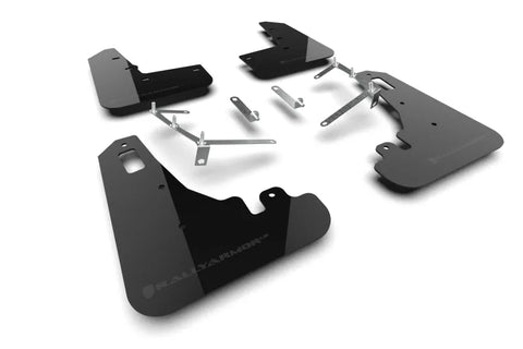 Rally Armor Rally Armor 22-24 Subaru BRZ / Toyota GR86 Black UR Mud Flap w/Dark Grey Logo