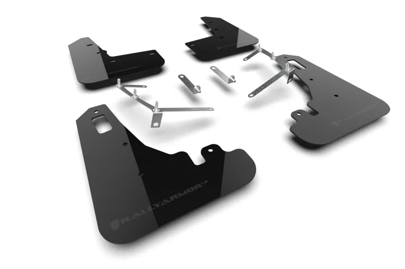 Rally Armor Rally Armor 22-24 Subaru BRZ / Toyota GR86 Black UR Mud Flap w/Dark Grey Logo