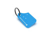 Rally Armor Rally Armor Mini UR Mud Flap Keychain - Blue w/ White Logo