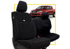 Razorback 4x4 Front Pair Black Neoprene Seat Covers