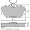 RDA Phantom Ceramic Brake Pad Set Front RDC1130