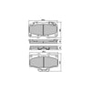 RDA Phantom Ceramic Brake Pad Set Front RDC1149