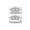 RDA GP Max Brake Pad Set Front RDB1347