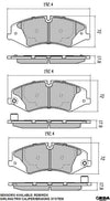 RDA Phantom Ceramic Brake Pad Set Front RDC2175