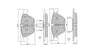 RDA GP Max Brake Pad Set Front RDB2218