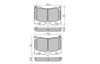 RDA GP Max Brake Pad Set Front RDB2289