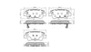 RDA GP Max Brake Pad Set Rear RDB2381