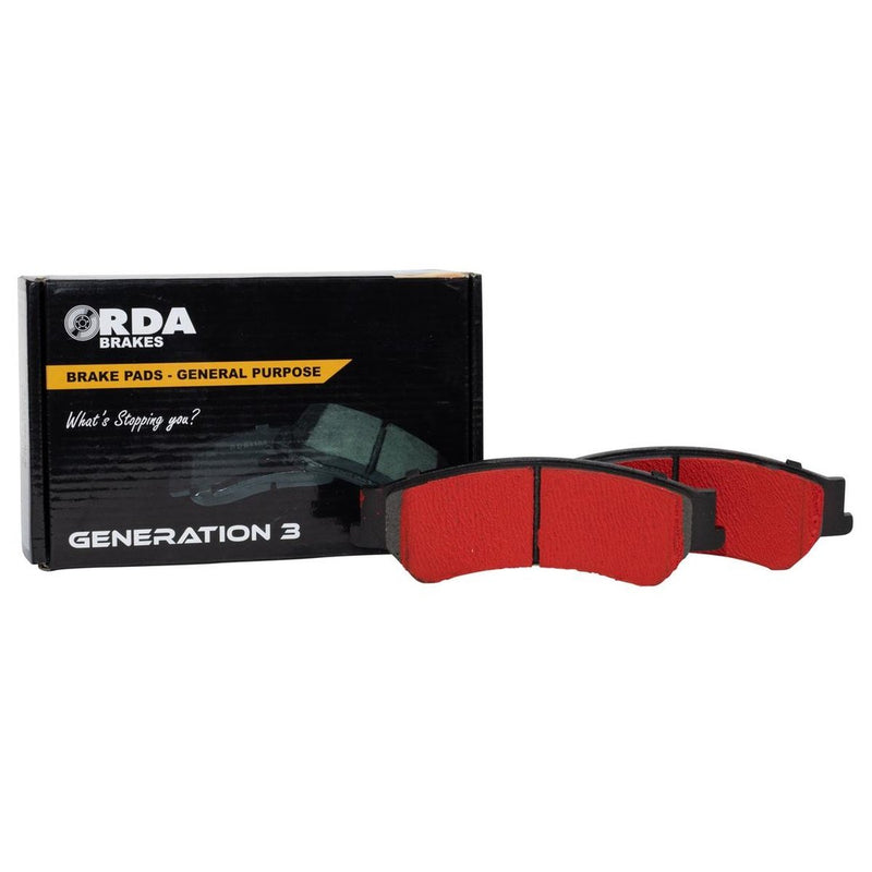 RDA GP Max Brake Pad Set Rear RDB1291