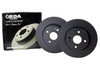 RDA OE Replacement Brake Rotor Pair 303mm Rear RDA7924