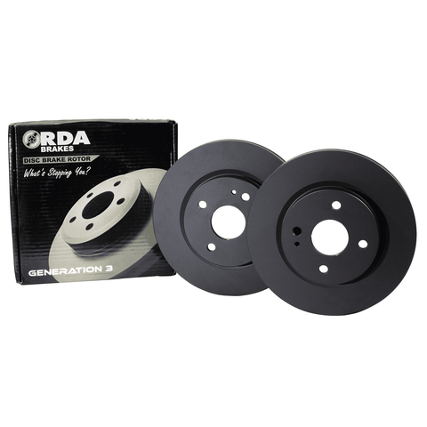 RDA OE Replacement Brake Rotor Pair 296mm Front RDA7660