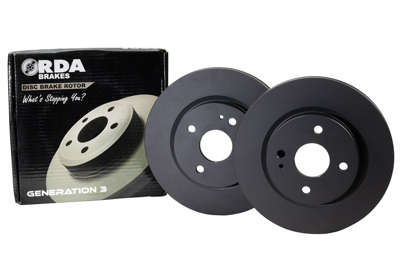 RDA OE Replacement Brake Rotor Pair 292mm Front RDA7733