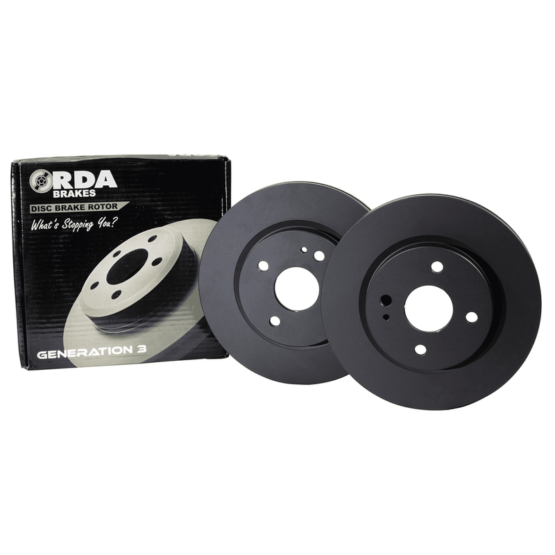 RDA OE Replacement Brake Rotor Pair 287mm Front RDA131