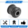 Rear arm bushing for toyota crown jzs155 gs151 with black rubber and metallic inner ring shown from the back side