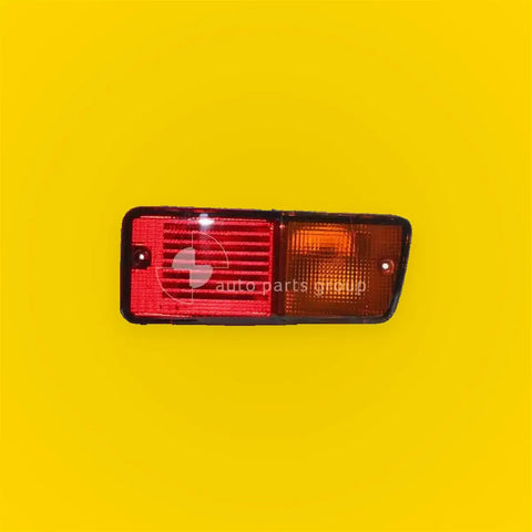 Rear bar light right for nissan patrol gu/y61 with rectangular red and amber tail light in black plastic housing for 4wd offroad