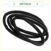 Black rubber rear boot weatherstrip seal for toyota rav4 2006-2012 shown from back side