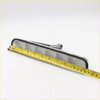 Black-framed led rear brake tailgate light with clear grid lens and gray connector for toyota hilux sr5 back side view
