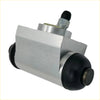 Rear brake wheel cylinder for toyota hilux kun26 ggn25 4x4 silver aluminum with black rubber seals and bolt cap