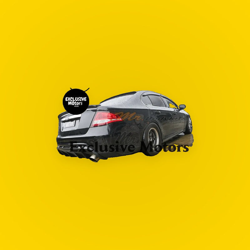 Rear Bumper Diffuser for Ford Falcon FG XR/G6 Sedan Single Exhaust