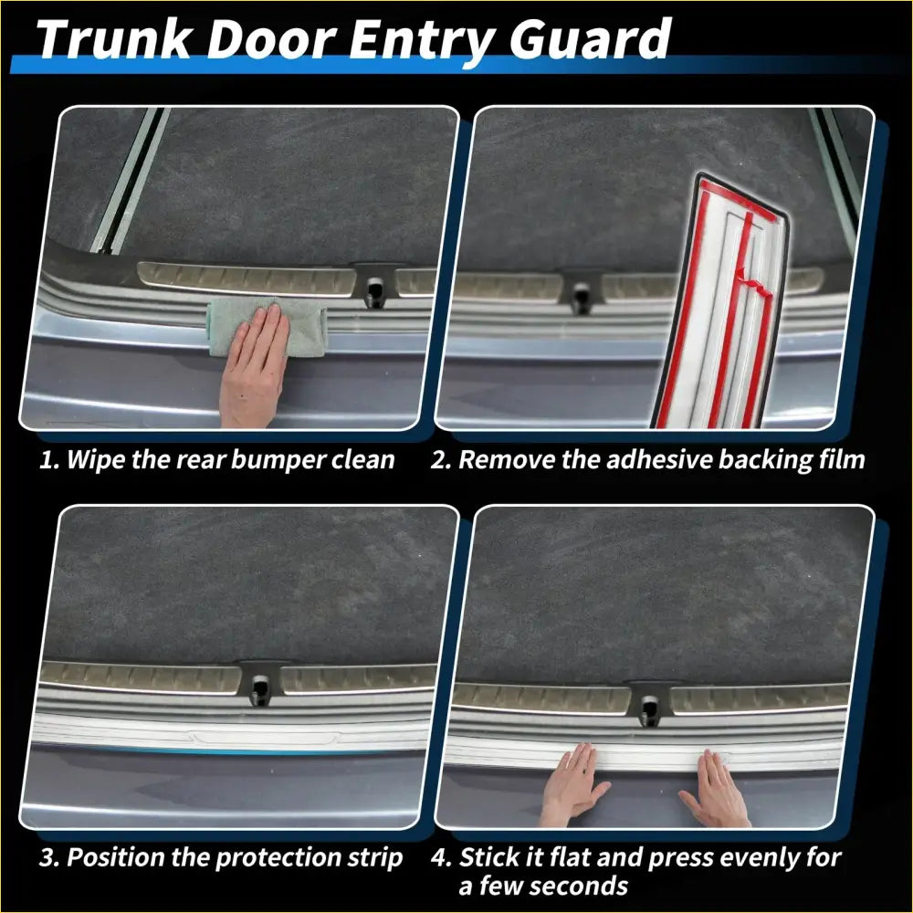 Rear Bumper Guard Protector for Toyota Highlander (2015-2019) - Body Panels