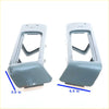 Gray plastic car door handle covers in 3.5 and 4.5 inches for rear bumper tail lightset nissan datsun 1973 1979