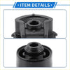 Rear crossmember bushing for toyota echo scion xa black rubber and metal engine mount with central threaded hole back side