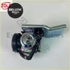 Rear differential lock air pump for mitsubishi pajero with silver and black power window motor and visible wiring