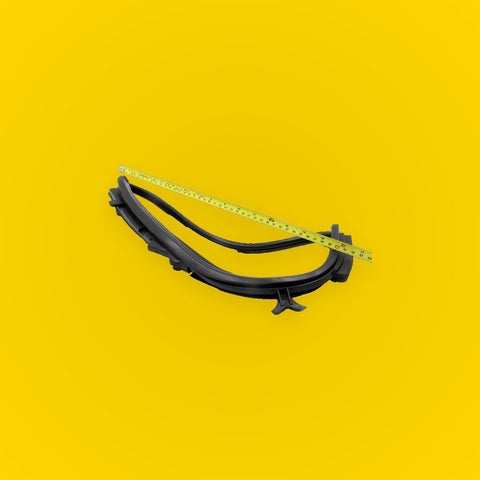 Rear Door Quarter Window Weatherstrip for Toyota Hilux Revo 2015-2023