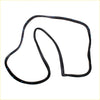 Black rubber rear door weatherstrip seal for mazda familia 3rd gen with blue dots along its length