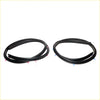 Rear door weatherstrip seal for nissan sylphy n16 almera pulsar black rubber with pink and blue plastic spikes
