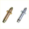 Two metallic rear drum brake shoes adjuster bolts for nissan datsun 720 d21 1980-1997 one brass one silver with gears
