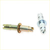 Rear drum brake shoes adjuster for toyota hilux ln30 ln36 rn30 rn31 rn40 ln40 with gold and silver metallic gear fasteners