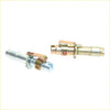 Rear drum brake shoes adjuster for toyota hilux rn20 rn25 1972-1978 with metallic air hose connectors and brass clamps