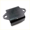 Black metal rear engine mount for nissan datsun navara d21 king cab 1986-1997 with u-shaped design and two holes