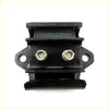 Rear engine mount for Nissan Navara D21 1986-1997 black rubber with two silver hex bolts visible on the back side