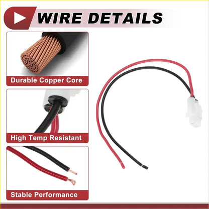 Rear Fog Light Socket Wiring for Toyota Land Cruiser (2017-2024) - Lights