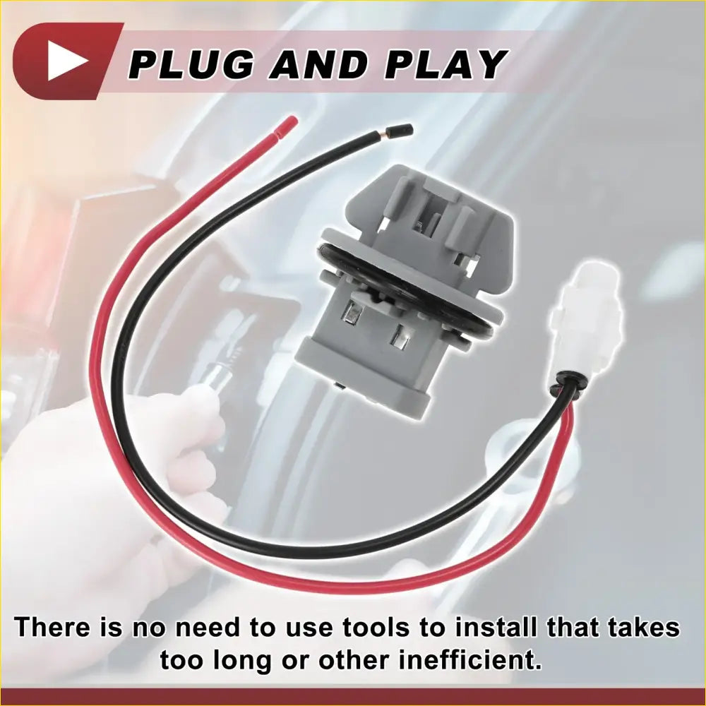 Rear Fog Light Socket Wiring for Toyota Land Cruiser (2017-2024) - Lights