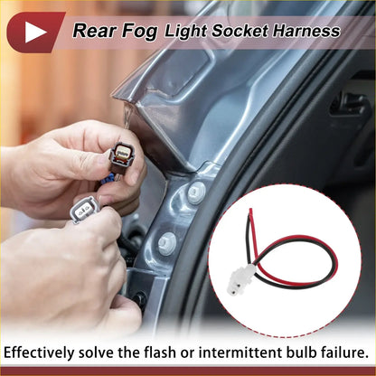 Rear Fog Lights Socket Wiring for Toyota Prado 4000 2700 (2009-2018)