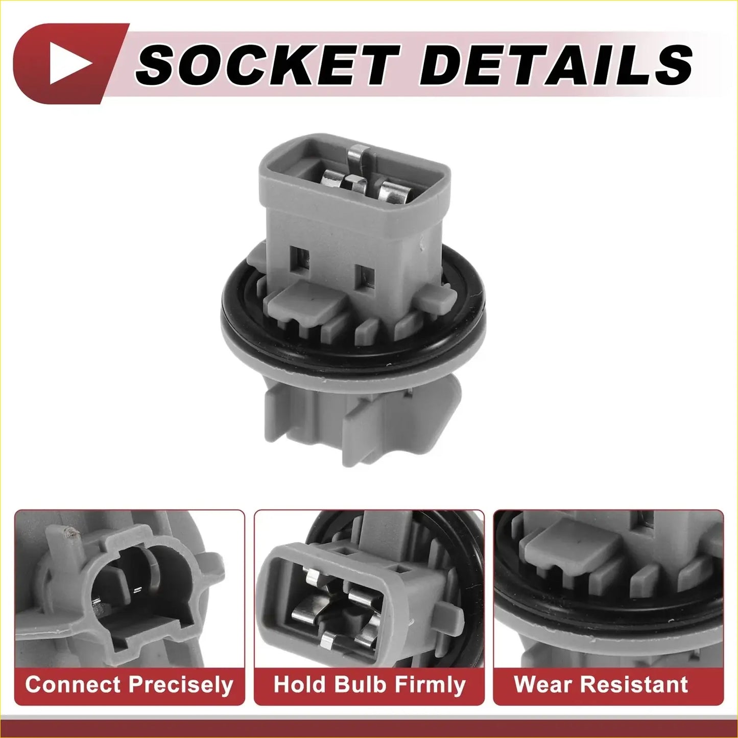 Rear Fog Lights Socket Wiring for Toyota Prado 4000 2700 (2009-2018)