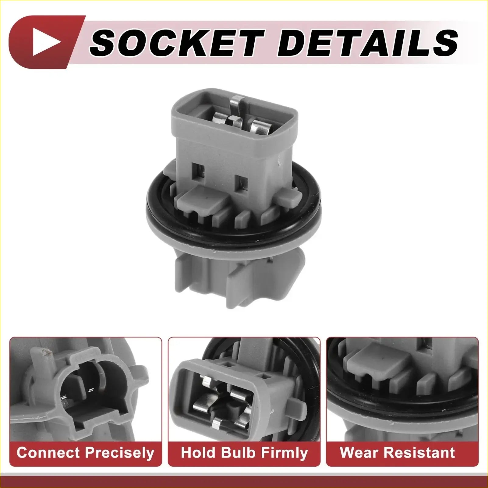 Rear Fog Lights Socket Wiring for Toyota Prado 4000 2700 (2009-2018)