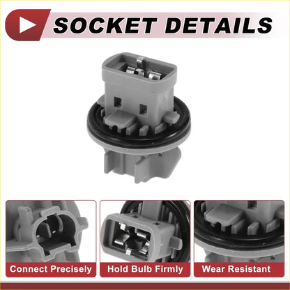 Rear Fog Lights Socket Wiring for Toyota Prado 4000 2700 (2009-2018)