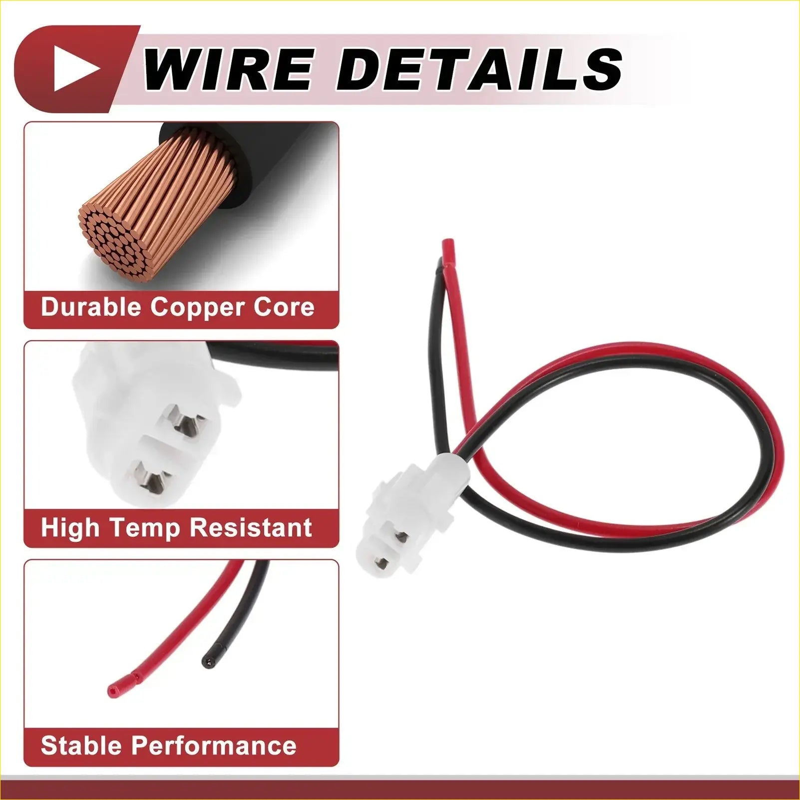 Rear Fog Lights Socket Wiring for Toyota Prado 4000 2700 (2009-2018)