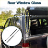 Black rear view of glass window lift support rods made for toyota highlander suvs 2008 to 2013