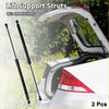 Black rear hatch lift supports of gas springs pair with oem number 6896005060 for toyota avensis mk2 trunk